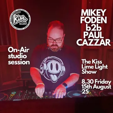 The flyer for The Kiss Lime Light Show