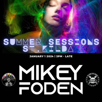 The flyer for Summer Sessions St Kilda @ That Burger Joint